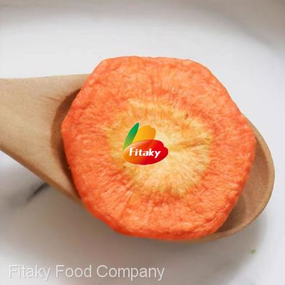 Factory Direct Supply Bulk Vacuum Fried Carrot Chips