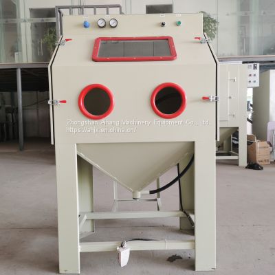 Zhongshan sandblasting machine 9060 ordinary pressure manual dry sandblasting machine for rust removal and oxidation removal