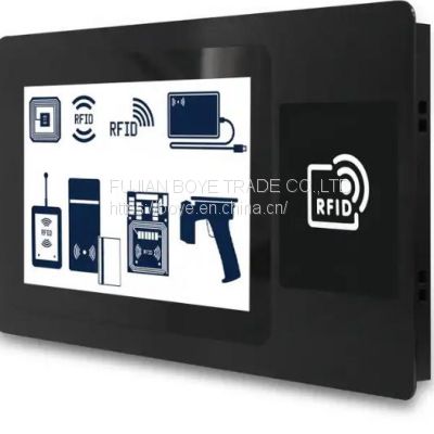10.1 inch ture flat all-in-one tablet pc RFID reader rk3288 android panel pc with capacitive touch lcd screen