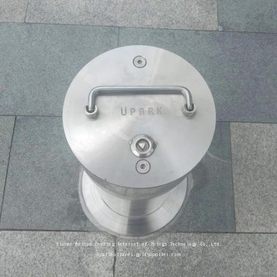 UPARK 6mm 4mm Driveway Anti-theft Parking Post Private Area Manual Road Barrier Heavy Duty Movable Columns Bollard
