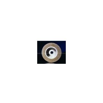 Electroplated  diamond cymbal shaped grinding disc