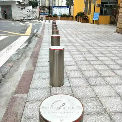 UPARK 36V DC Driveway Residential-use Warning Light Street Access Safety Car Parking Post Barriers Fixed Column Bollard