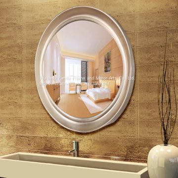 european-style wall mirror  bathroom mirror oval  bathroom wash mirror decorative mirror