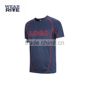 Custom 100% Polyester Dri Fit T Shirt Blank For Man
