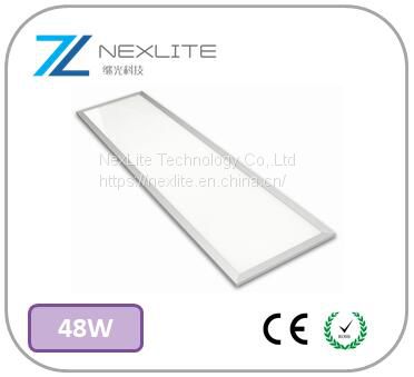 led panel light price 48W 100lm/w CRI80 acrylic light panels