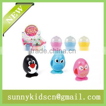 promotional wind up toy wind up animal capsule toy