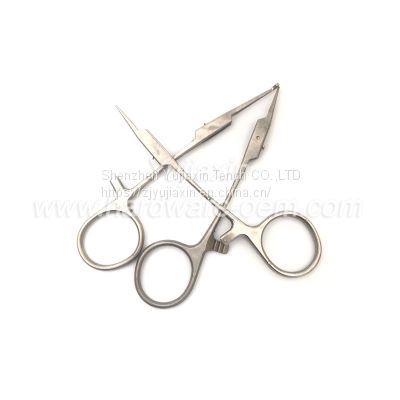 Bipolar Coagulation Forceps Head Medical Equipment Parts Universal Surgical Knife Surgical Scalpel MIM Surgery Forceps Head Surgical Instruments OEM