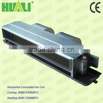 water ceiling fan coil unit horizontal concealed fan coil unit