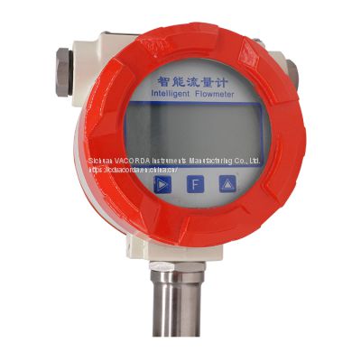 DN10 - DN300 Flowmeter Nitrous Oxide Nitrogen Propane Gas Flow Meter With LCD Display