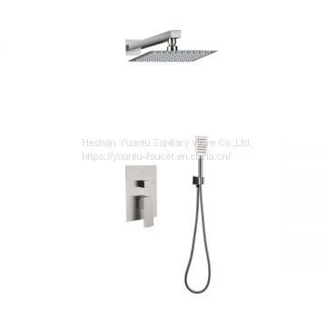 SUS304 Stainless Steel Concealed Bath Shower Mixer in Wall Shower Faucet