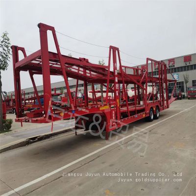 Car transport vehicle, 6-seater, car transport trailer, famous Chinese brand Hongfu