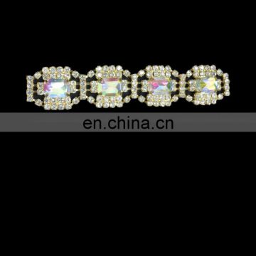 Fashion Decorative Diamante Rhinestone Trimmings Chain for Evening Dress MR-0023