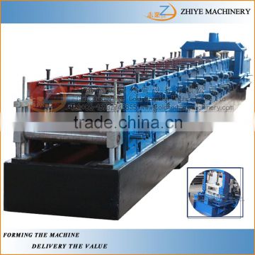 Limitless hydraulic C purlin Cold Rolling Forming Line/C Z Type Steel Frame Making Machine