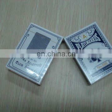 555 paper plastic coating playing cards