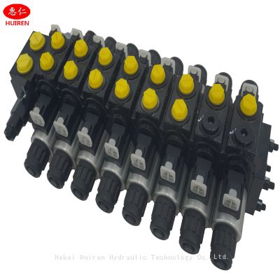 Electromagnetic Multiway Directional Valve 8 Sections Huiren for Agricultural Machinery