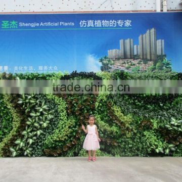 2016 new line green wall for fashion show plants green wall