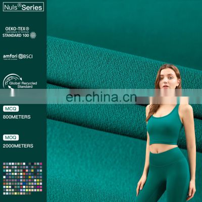 Free Sample Four Way Stretch 80 Nylon 20 Spandex Athletic Knit Fabric For Yoga Wears