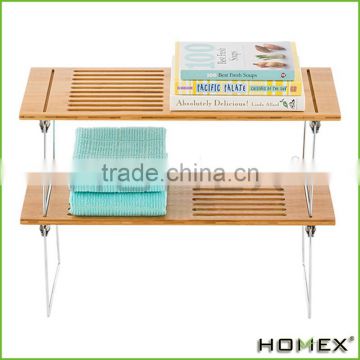 Bamboo Kitchen Storage Stand Kichen Shelf Homex-BSCI Factory