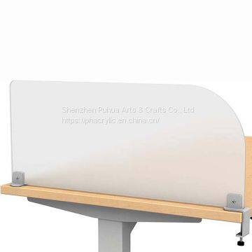 Custom Acrylic Desk Partition Privacy Panel desk privacy shield