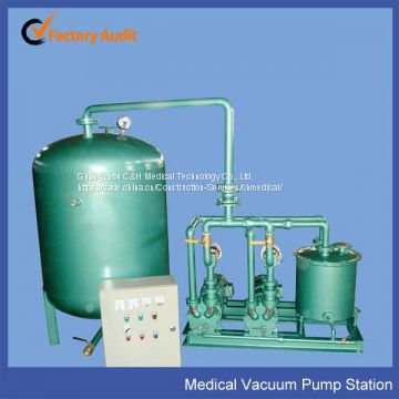 Water-Ring Vacuum Pumps Station for Medical Gas Pipeline System