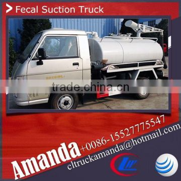 Foton Forland 4*2 2-3 cubic meters mini small vacuum suction truck vacuum truck pump vacuum pump truck
