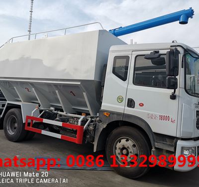 HOT SALE! NEW FACE DONGFENG D9 16cbm bulk feed transported vehicle for sale