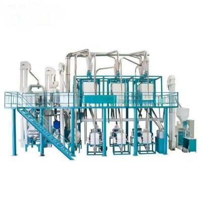 Maize Wheat Flour Mill Corn Flour Milling Machine Posho Milling Machinery with High Quality