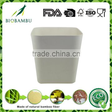 Good Capacity cheap environmental bamboo fiber food bucket