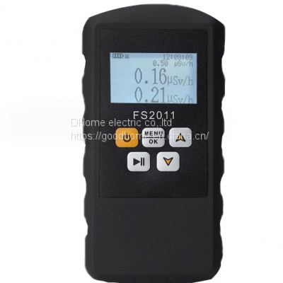 Personal radiation dose alarm device, marble radioactive Geiger counter, nuclear radiation detector
