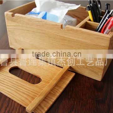 Unfinished Wooden Tissue Packaging Box Crafts Facial Tissue Box Wholesale
