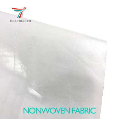 tote bag nonwoven PP PE film laminated non woven fabric material