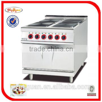 Stainless Steel Electric Hotplate Cooking Range with Oven (EH-887A)
