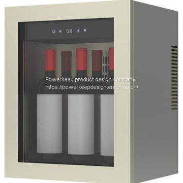 Wine refrigerator research and development service from Chinese product design company Powerkeepdesign