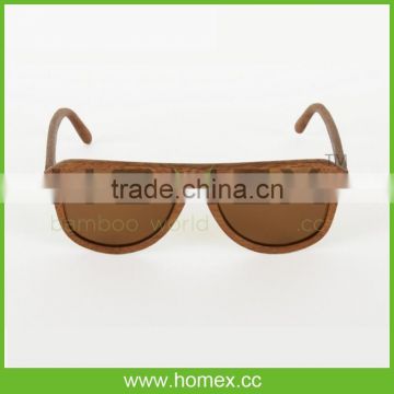 Nice quality wooden bamboo wholesale sunglasses china/custom wood sunglasses/HOMEX