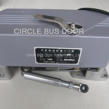 Automobile electrical folding bus door pump