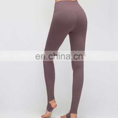 Most hot selling good quality women workout yoga dance wear camel toe extra long pants leggings
