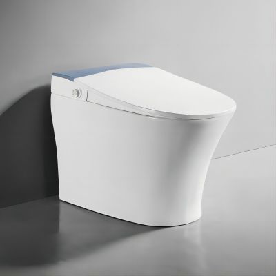 Intelligent toilet seat integrated machine instant heating household toilet fully automatic flushing antibacterial squatting toilet