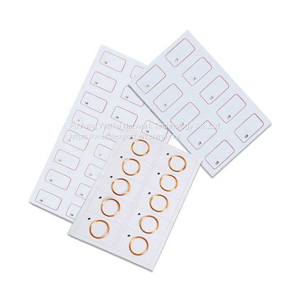3X8 13.56MHz FO8 chip PVC contactless inlay for membership cards