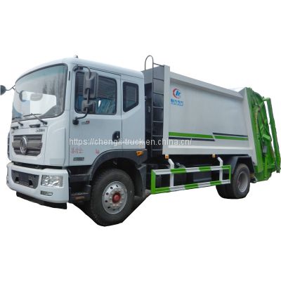Dongfeng 6 wheel 10 cubic meters 8ton garbage trucks for sale