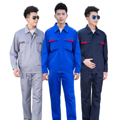 Long sleeved safety clothing, overall work clothes, men's work clothes, factory wholesale, high-quality work clothes, customized logo