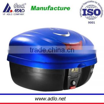 ADLO top one brand in china 25L PP plastic motorcycle accessories tail box