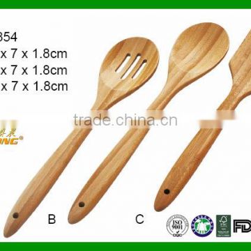 Wholesale Wood Cooking Tool 3 Piece Bamboo Spatula Kitchen Utensil