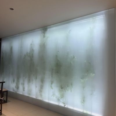 Marvelous Interior Art Paritition Glass