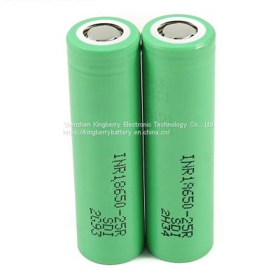 Wholesale Samsung 25R 18650 2500mAh 20A Battery lithium batteries