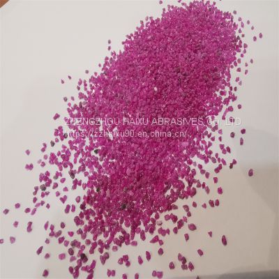 Pink/ruby fused aluminum oxide corundum