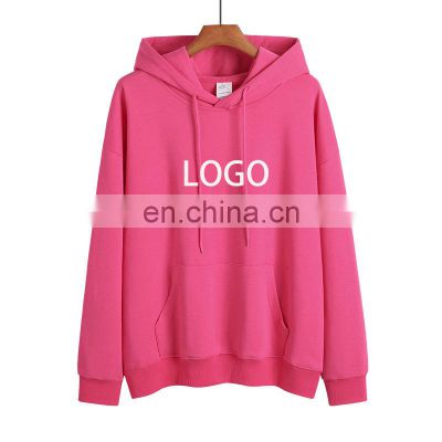 RTS New Fashion Autumn Winter Casual Women's Oversized hoodies Sweater Shirt Workout Fitness Sports Long Sleeve Tops