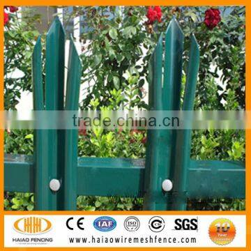 Iso Factory Hot Dipped Galvanized And Pvc Coated Rail Fence W Type