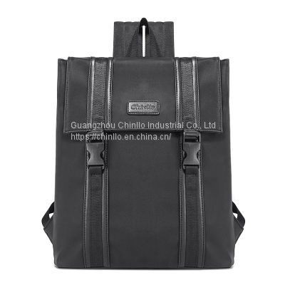 Hot Sale Men And Women Leisure Black Business Comfortable Travel Backpack Top Quality Polyester Bag China Suppliers CLG18-101