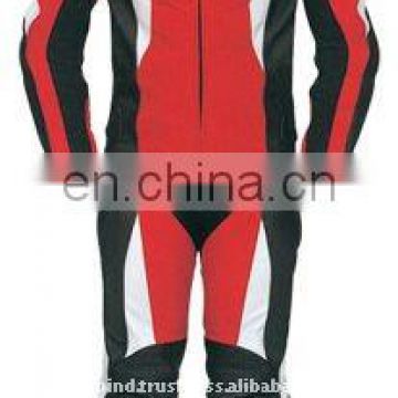 Leather Racing Gents Suit,Professional leather motorbike Racing suits