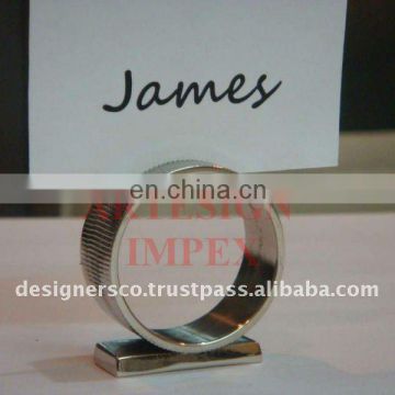 Napkin Ring Place Card Holder
